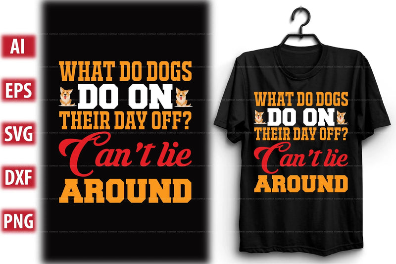 Dog T-Shirt Design SVG Bundle 3 - CraftNest - Digital Crafting and Art