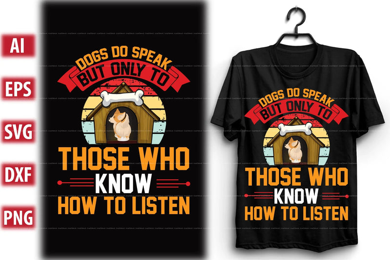 Dog T-Shirt Design SVG Bundle 3 - CraftNest - Digital Crafting and Art