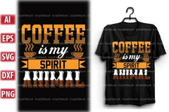 Coffee T-Shirt Design SVG Bundle - CraftNest - Digital Crafting and Art