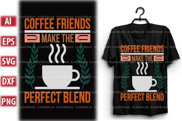 Coffee T-Shirt Design SVG Bundle 1 - CraftNest - Digital Crafting and Art