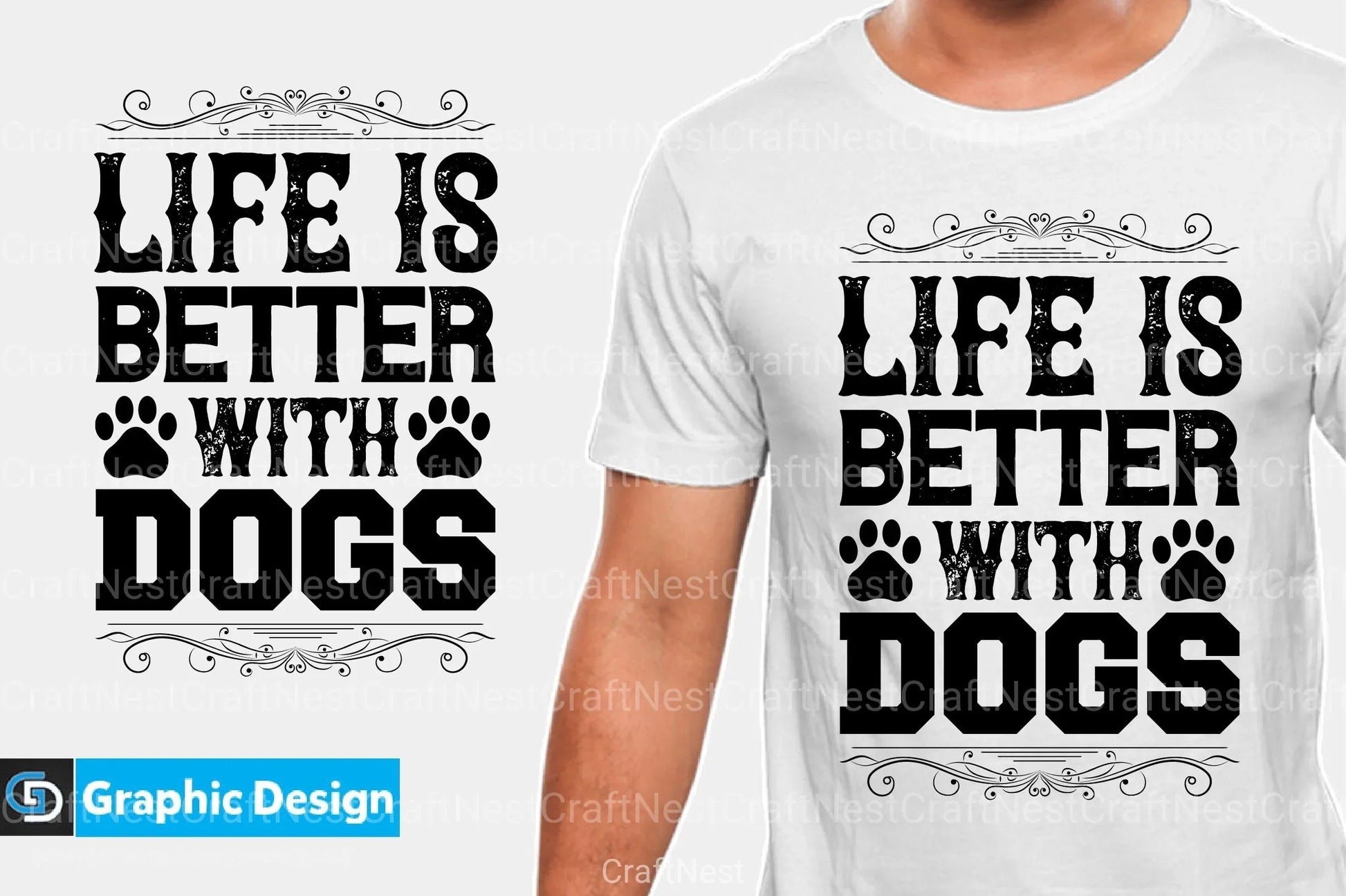 Dog Design Bundle - CraftNest - Digital Crafting and Art