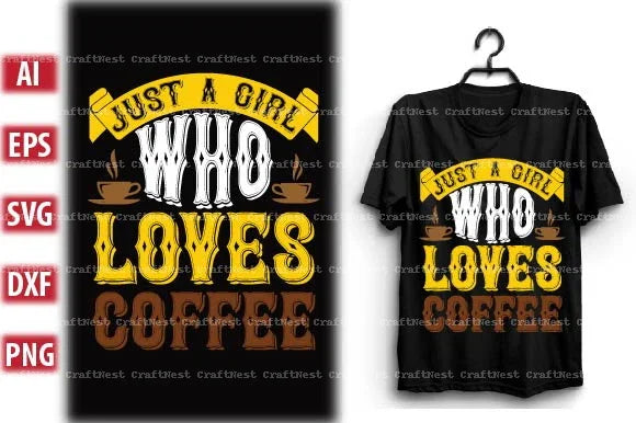 Coffee T-Shirt Design SVG Bundle 2 - CraftNest - Digital Crafting and Art