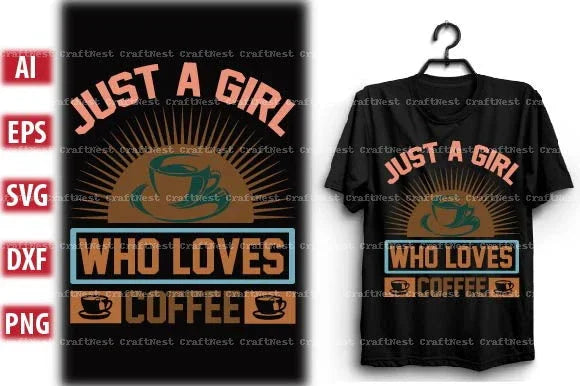 Coffee T-Shirt Design SVG Bundle 1 - CraftNest - Digital Crafting and Art