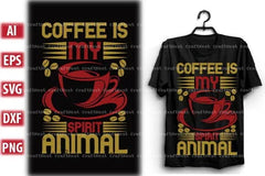 Coffee T-Shirt Design SVG Bundle 1 - CraftNest - Digital Crafting and Art