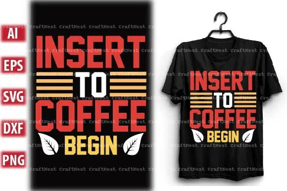 Coffee T-Shirt Design SVG Bundle - CraftNest - Digital Crafting and Art