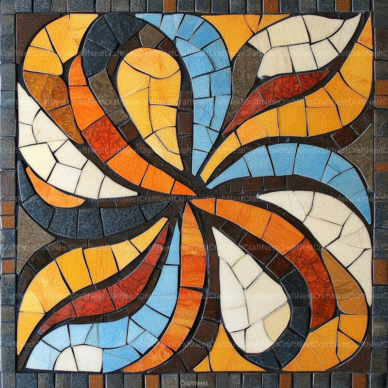 Artisan Mosaic Patterns & Motifs Clipart Bundle - CraftNest - Digital Crafting and Art