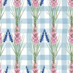Pink Peonies Seamless Pattern Digital Paper - CraftNest - Digital Crafting and Art