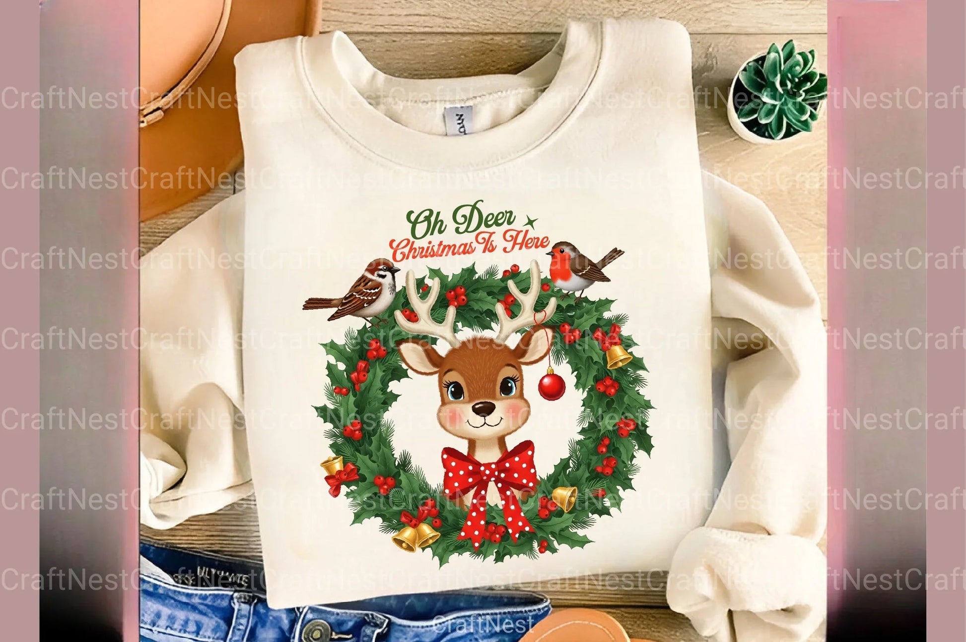 Vintage Christmas Clipart Bundle 99 - CraftNest - Digital Crafting and Art