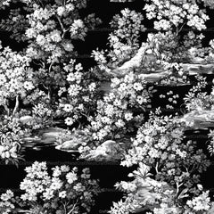 Black White Spring Toile De Jouy Pattern Clipart Bundle - CraftNest - Digital Crafting and Art
