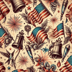 4th of July Pattern Clipart Bundle - CraftNest - Digital Crafting and Art