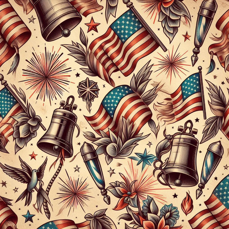 4th of July Pattern Clipart Bundle - CraftNest - Digital Crafting and Art