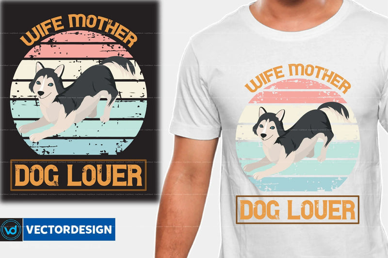 Dog T-Shirt Design SVG Bundle 2 - CraftNest - Digital Crafting and Art