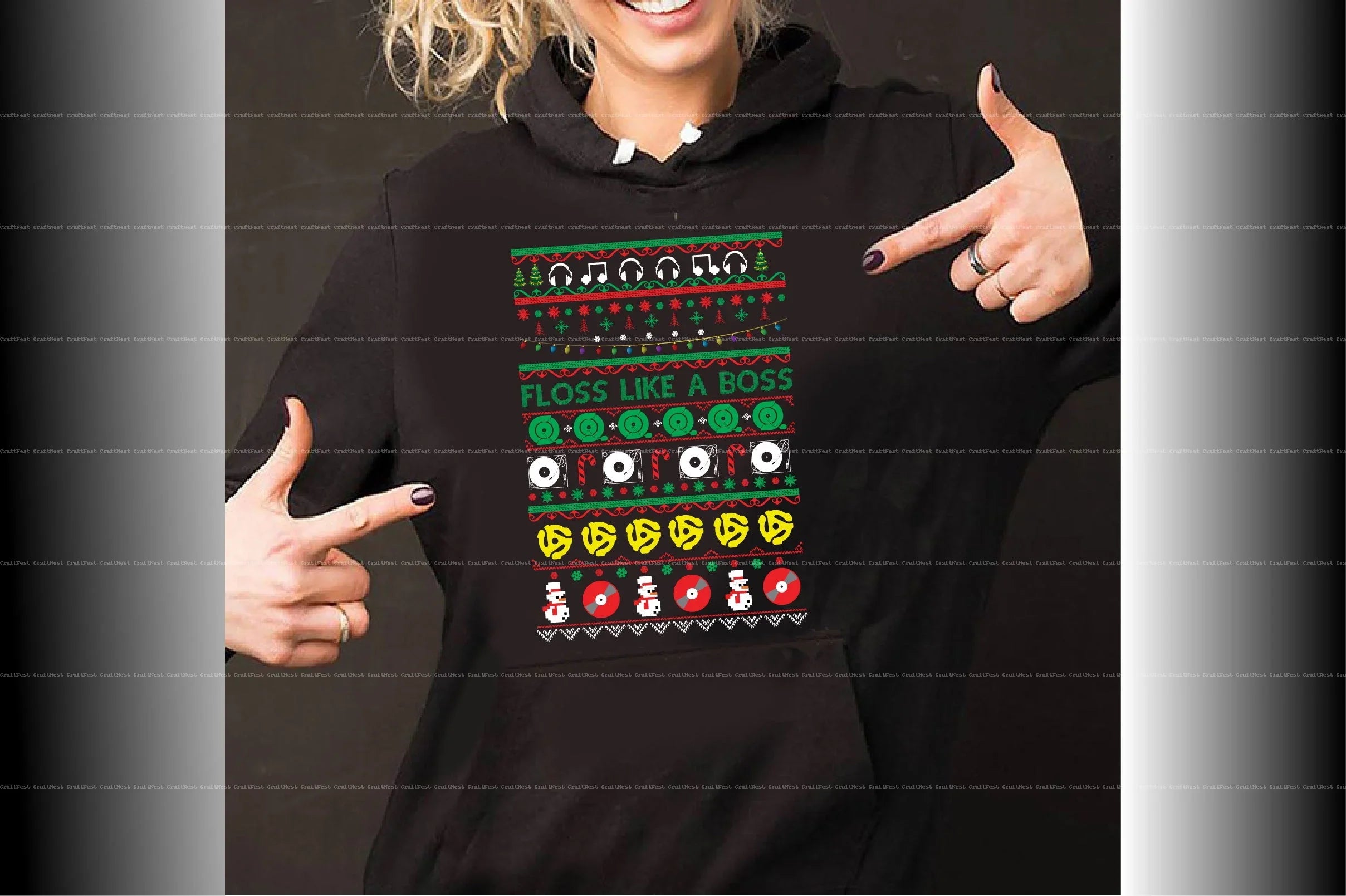 Christmas Sweater Design SVG Bundle