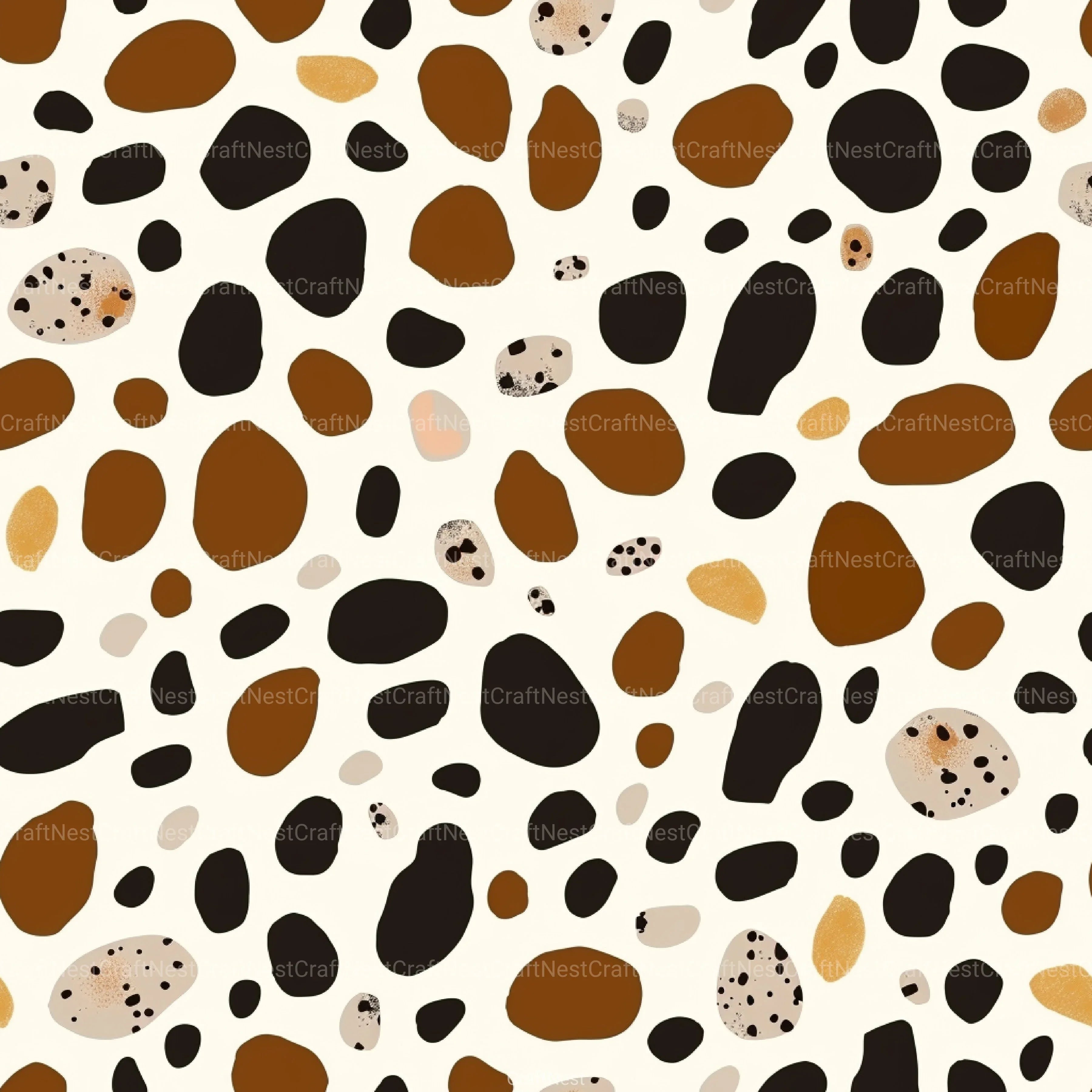 Lines & Dots Patterns Digital Paper - CraftNest - Digital Crafting and Art