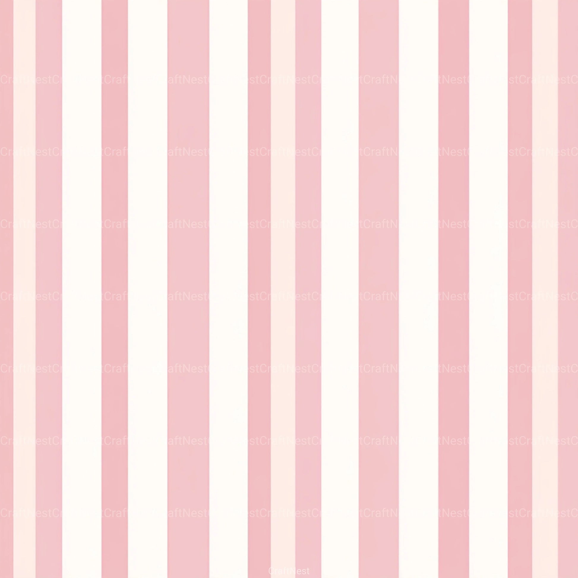 Blush Pink Stripes Pattern Digital Paper - CraftNest - Digital Crafting and Art
