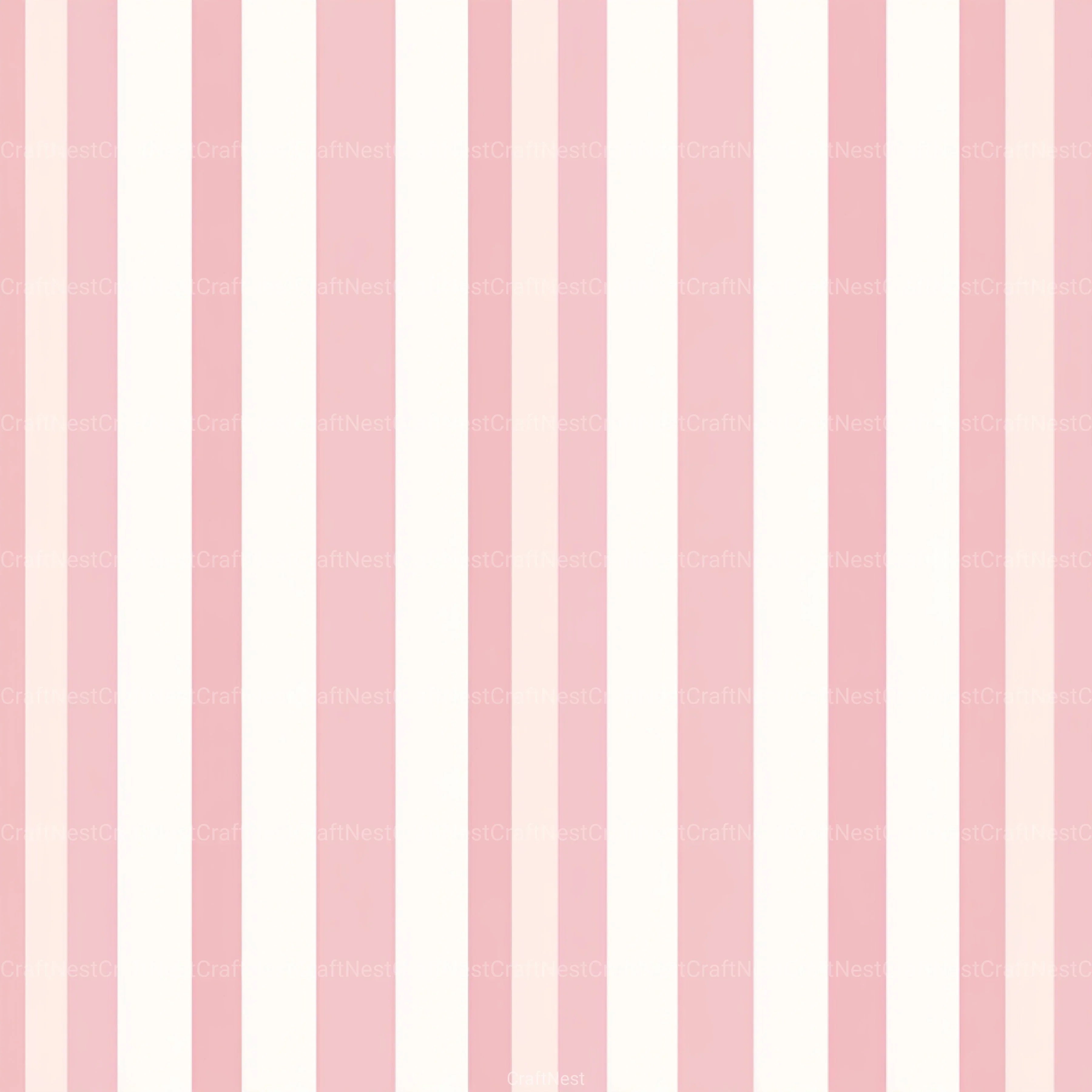 Blush Pink Stripes Pattern Digital Paper - CraftNest - Digital Crafting and Art