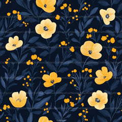 Flowers Seamless Pattern Digital Paper - CraftNest - Digital Crafting and Art