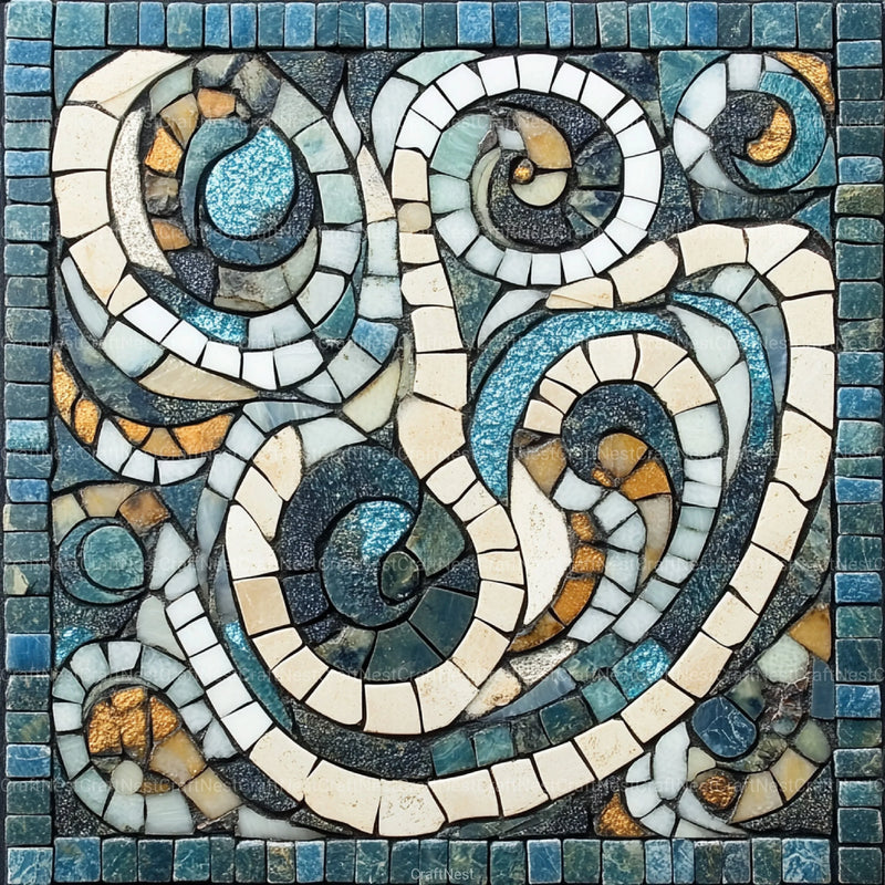 Artisan Mosaic Patterns & Motifs Clipart Bundle - CraftNest - Digital Crafting and Art