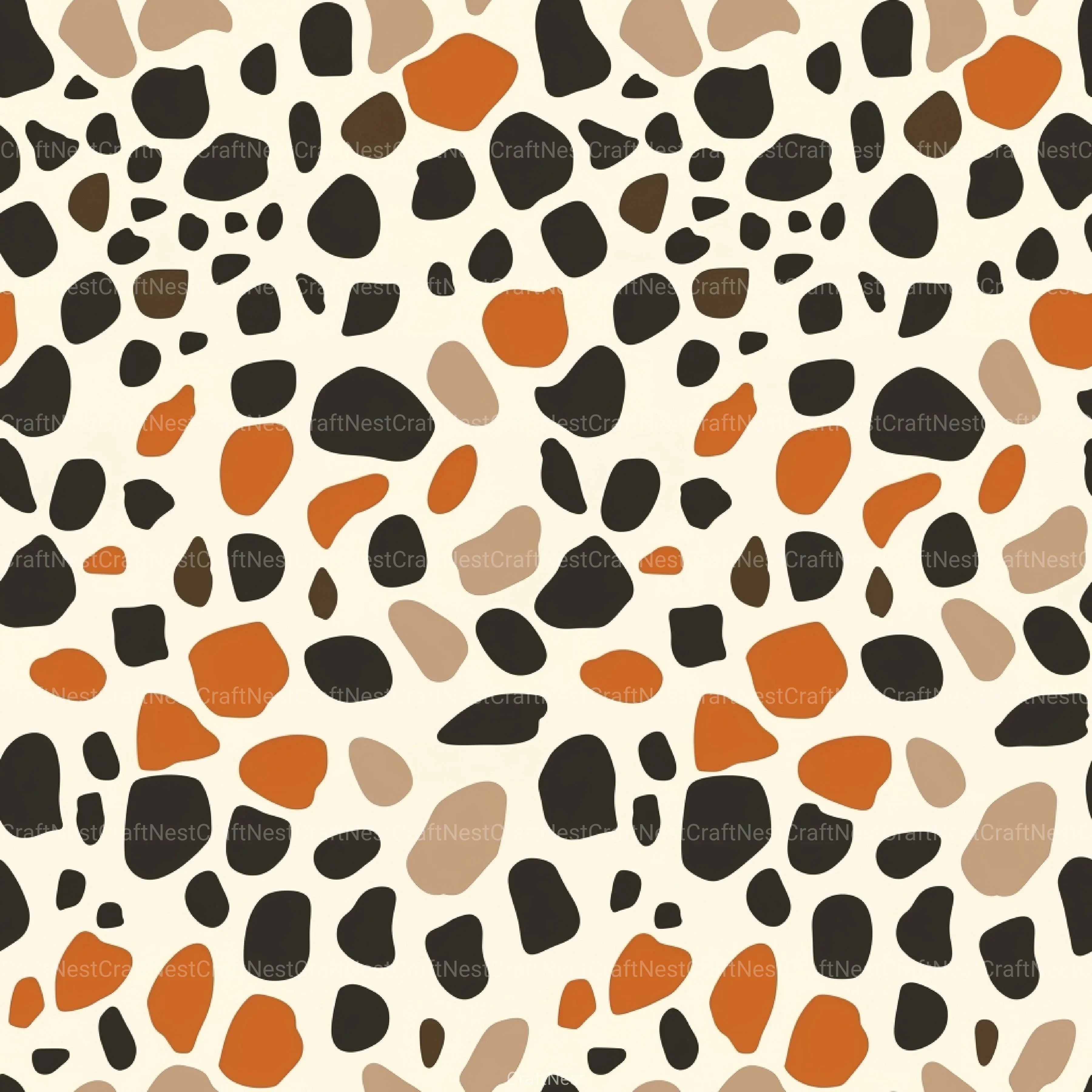 Lines & Dots Patterns Digital Paper - CraftNest - Digital Crafting and Art