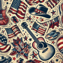 4th of July Pattern Clipart Bundle - CraftNest - Digital Crafting and Art