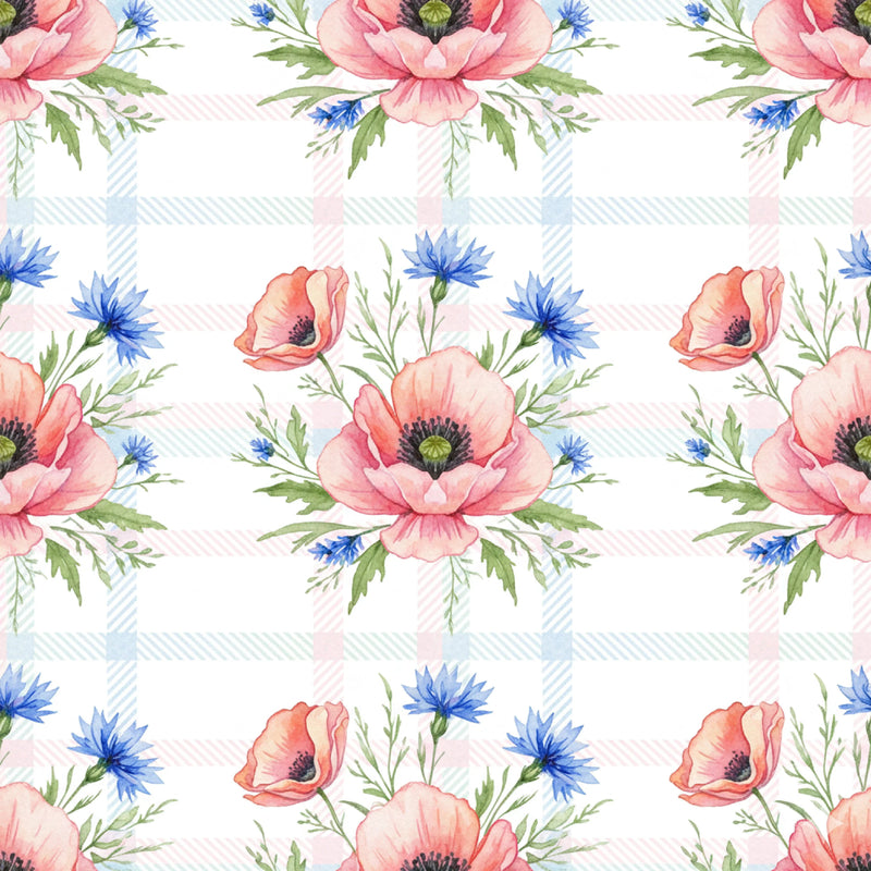 Pink Peonies Seamless Pattern Digital Paper - CraftNest - Digital Crafting and Art