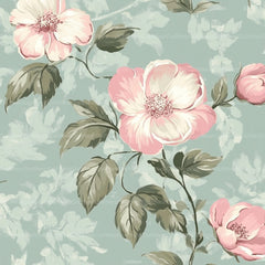 French Shabby Chic Pastel Flower Pattern Clipart Bundle 2 - CraftNest - Digital Crafting and Art