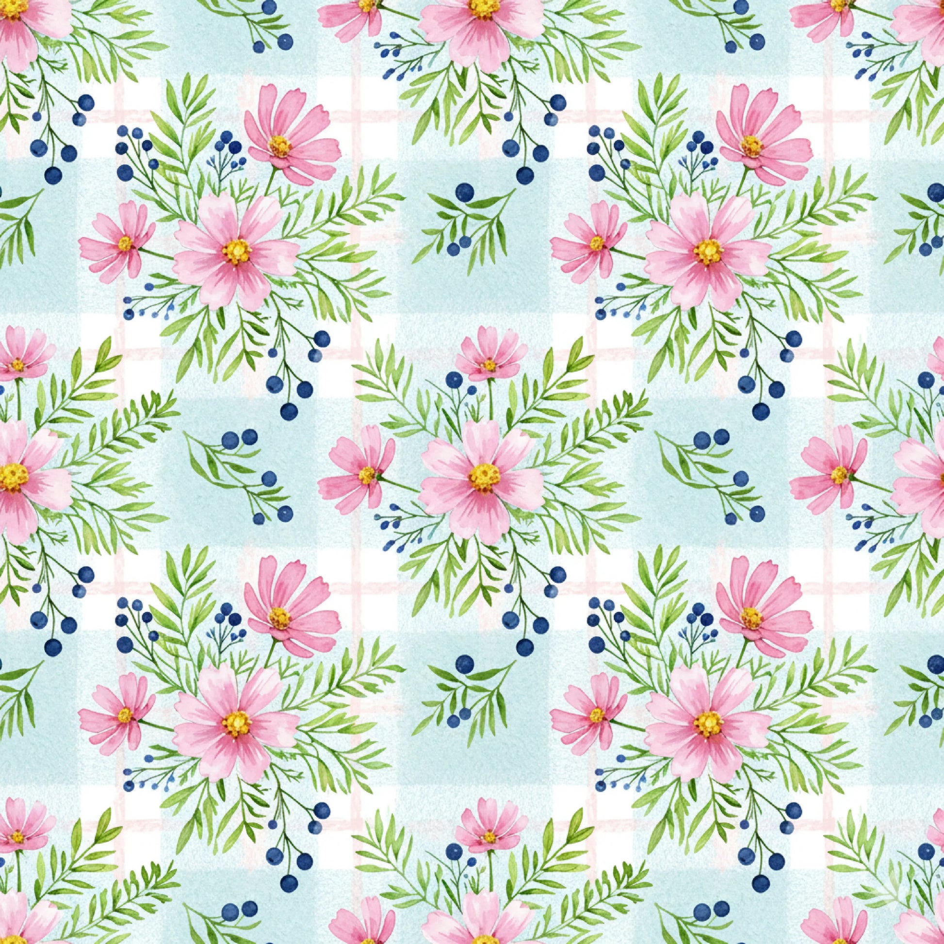 Pink Peonies Seamless Pattern Digital Paper - CraftNest - Digital Crafting and Art