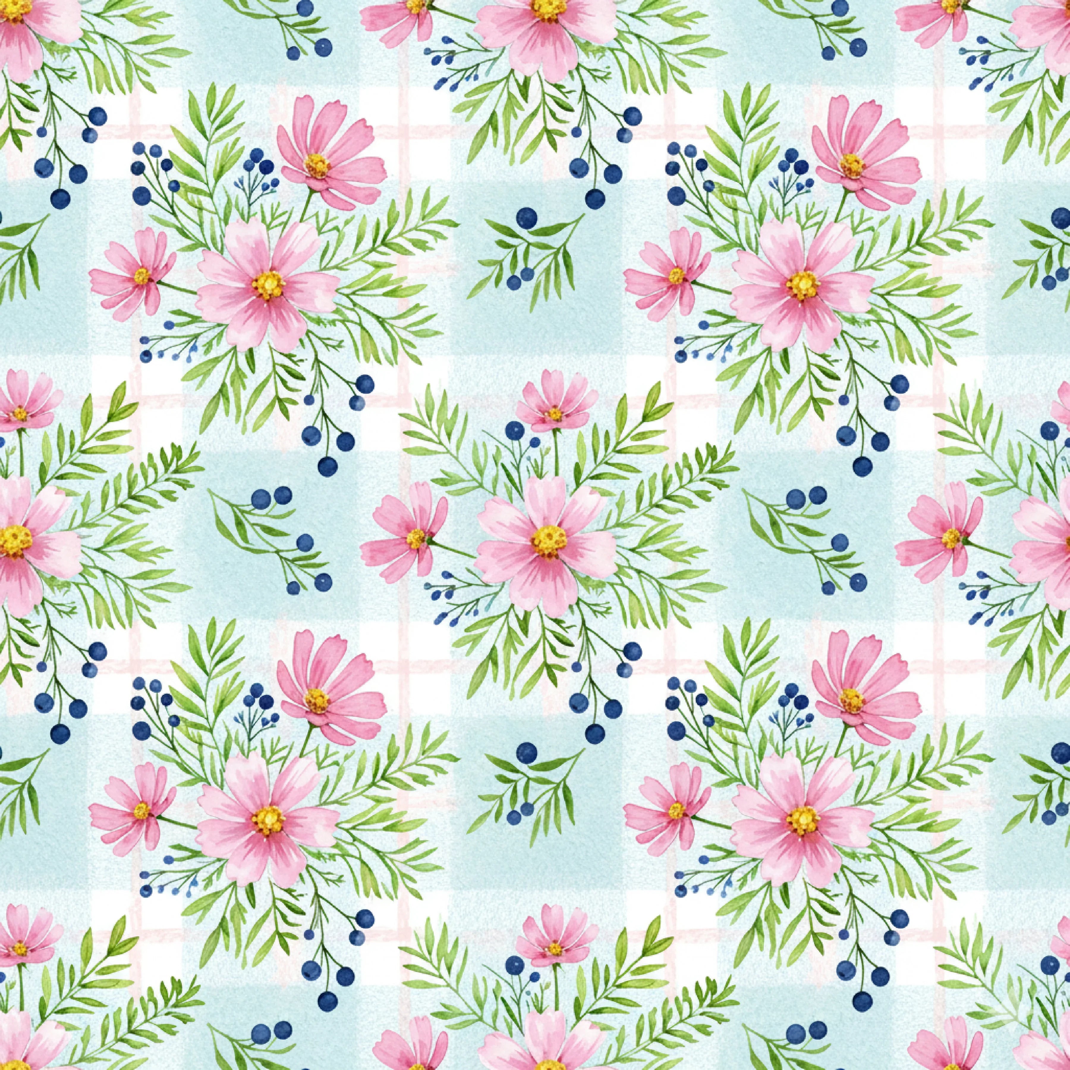 Pink Peonies Seamless Pattern Digital Paper - CraftNest - Digital Crafting and Art