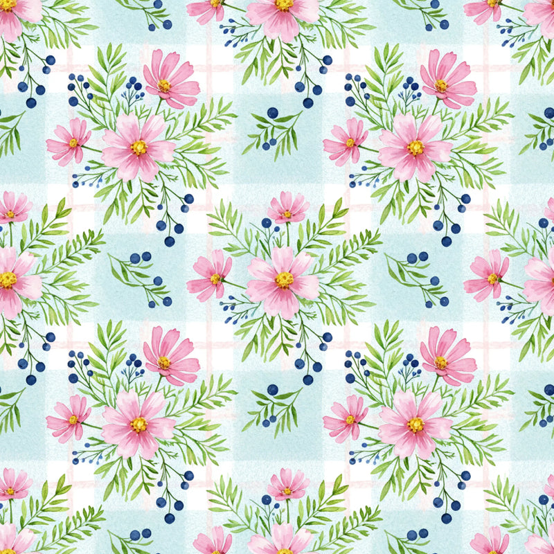 Pink Peonies Seamless Pattern Digital Paper - CraftNest - Digital Crafting and Art