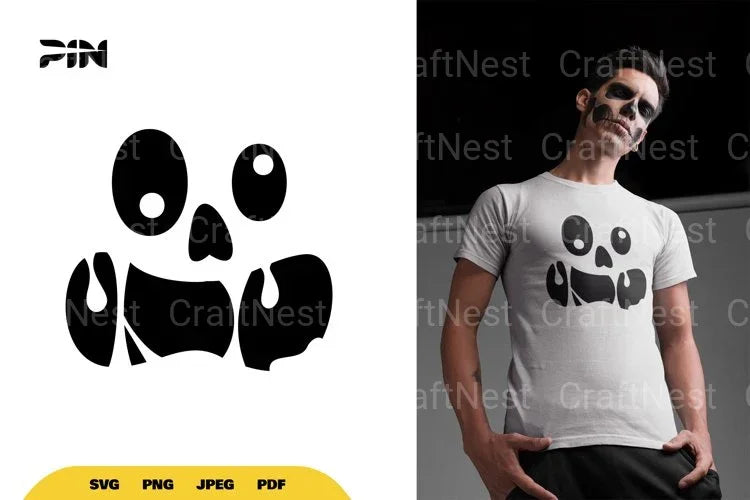 Jack Lantern Face Halloween SVG Bundle - CraftNest - Digital Crafting and Art