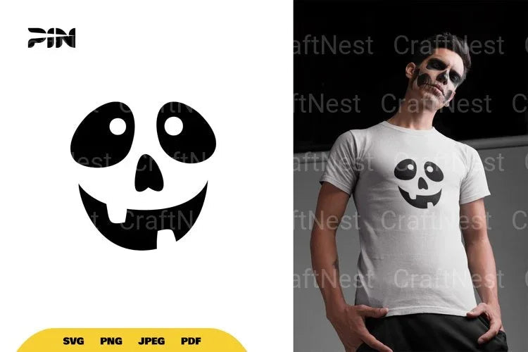 Jack Lantern Face Halloween SVG Bundle - CraftNest - Digital Crafting and Art