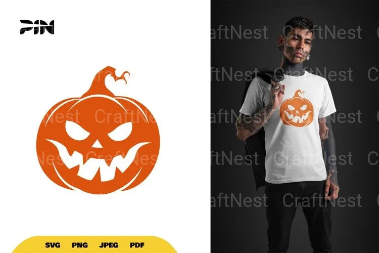 Jack Lantern Halloween SVG Bundle - CraftNest - Digital Crafting and Art