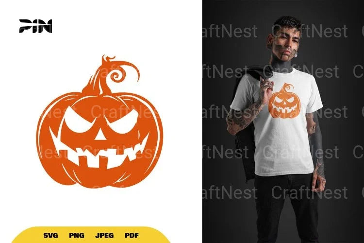 Jack Lantern Halloween SVG Bundle - CraftNest - Digital Crafting and Art