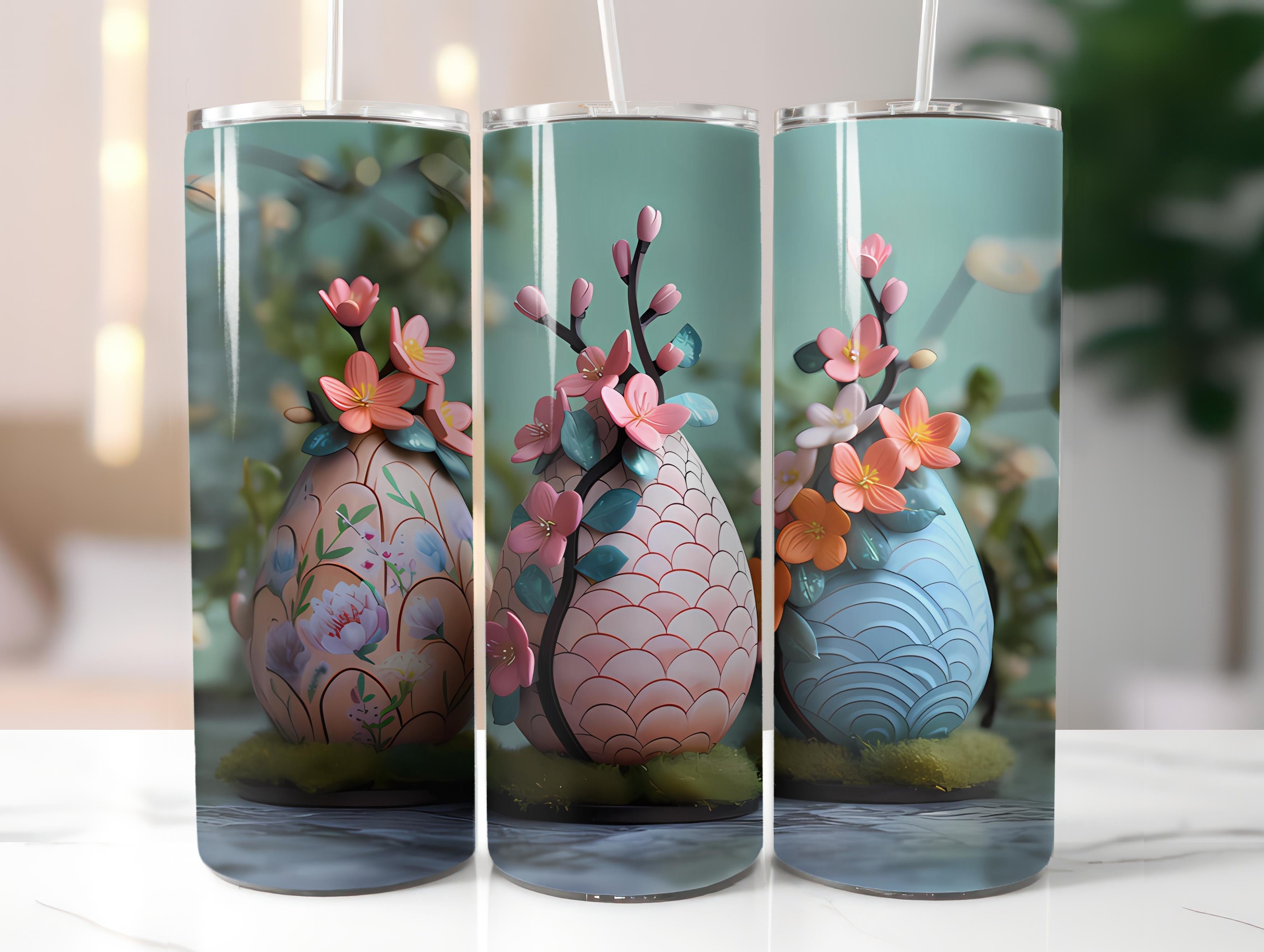 Japandi Easter 1 Tumbler Wrap - CraftNest