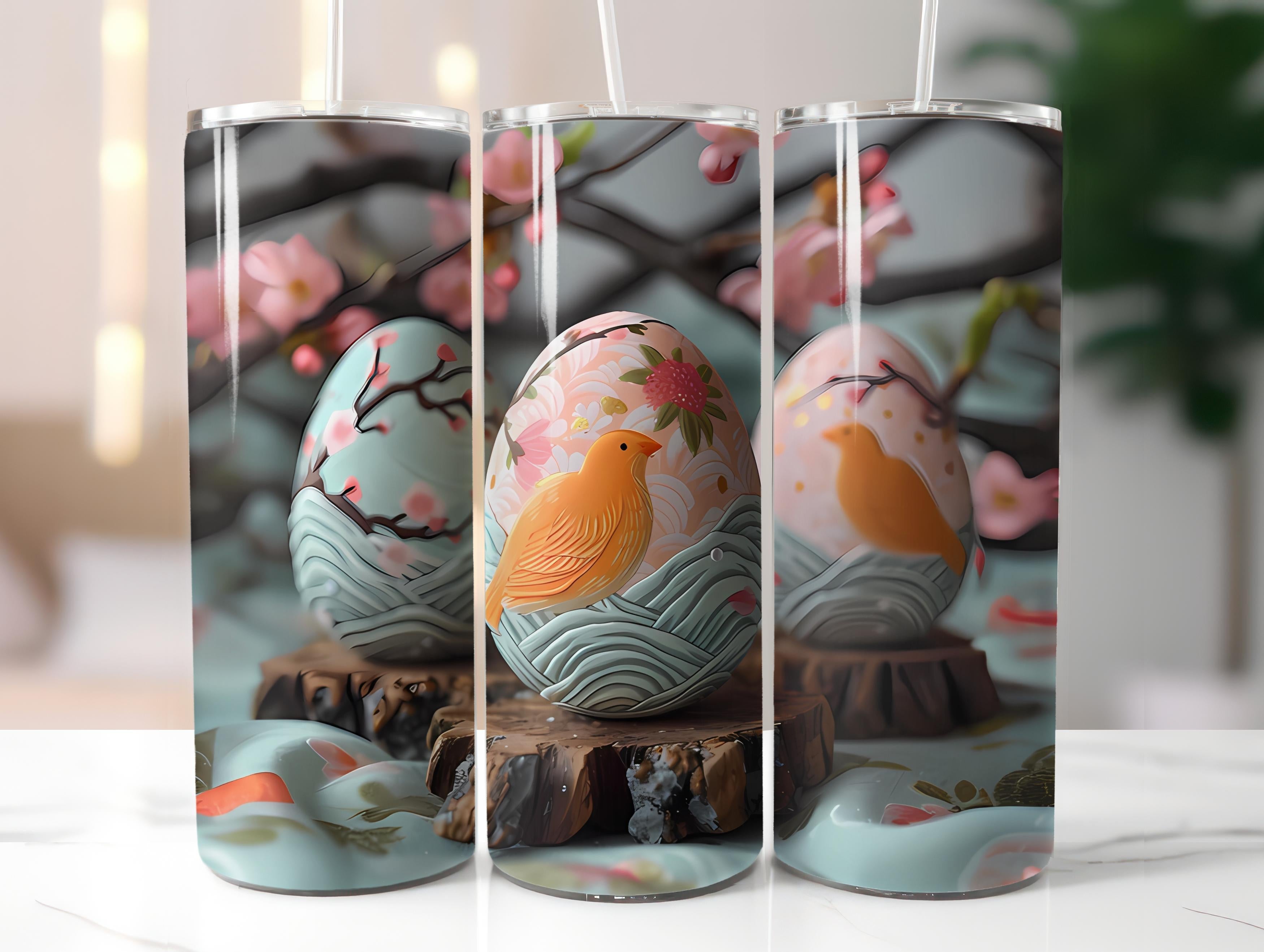 Japandi Easter 1 Tumbler Wrap - CraftNest
