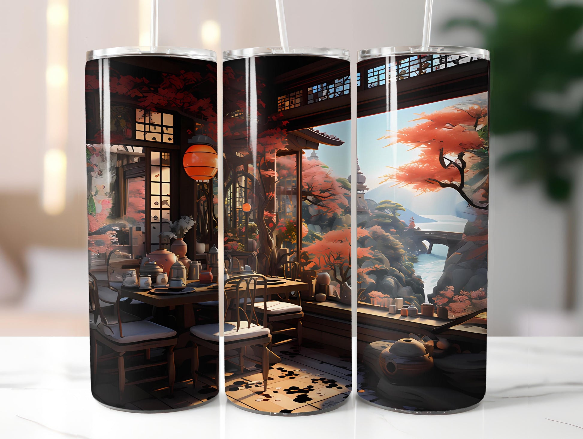 Japandi Spring 2 Tumbler Wrap - CraftNest