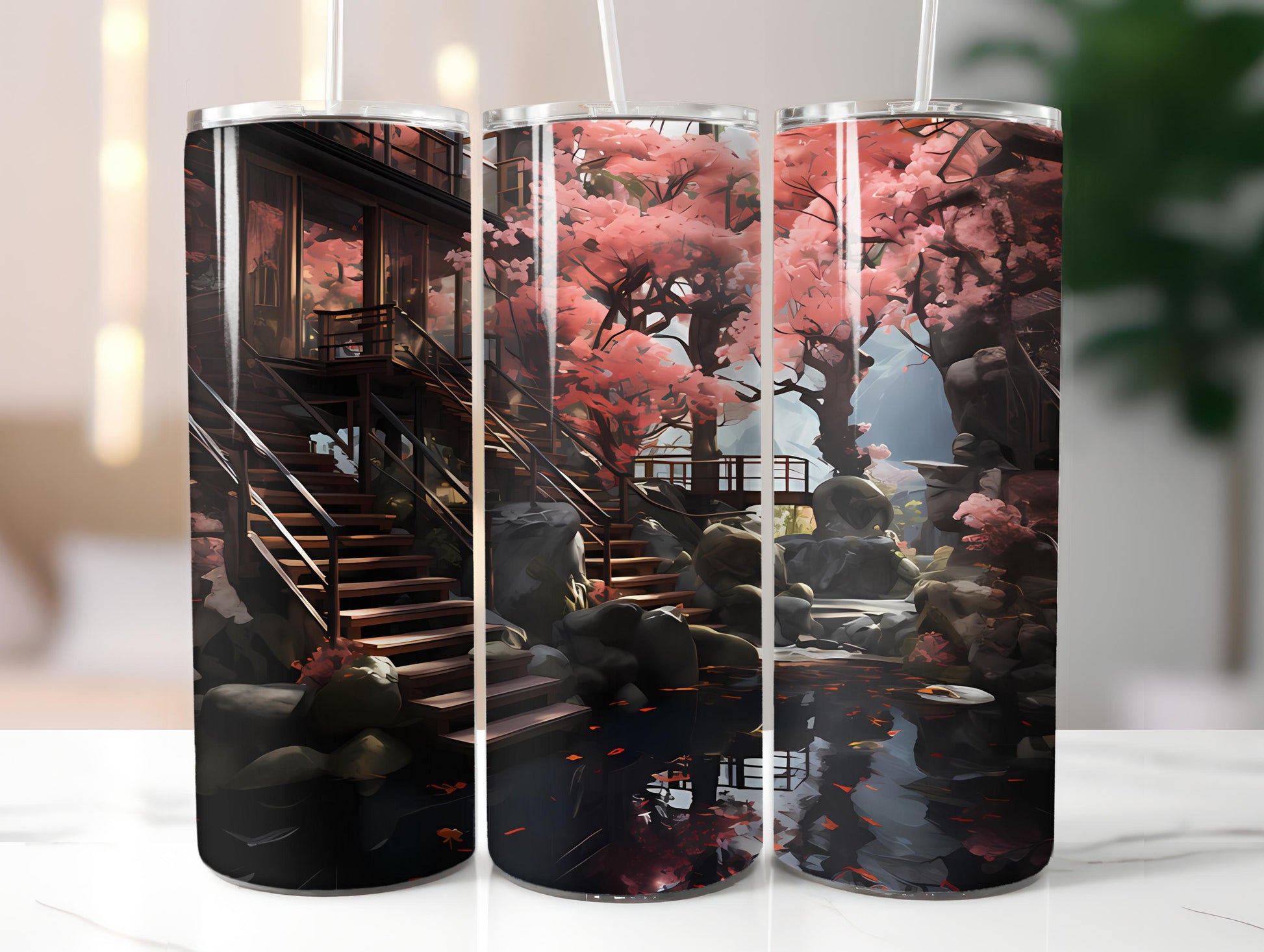 Japandi Spring 1 Tumbler Wrap - CraftNest