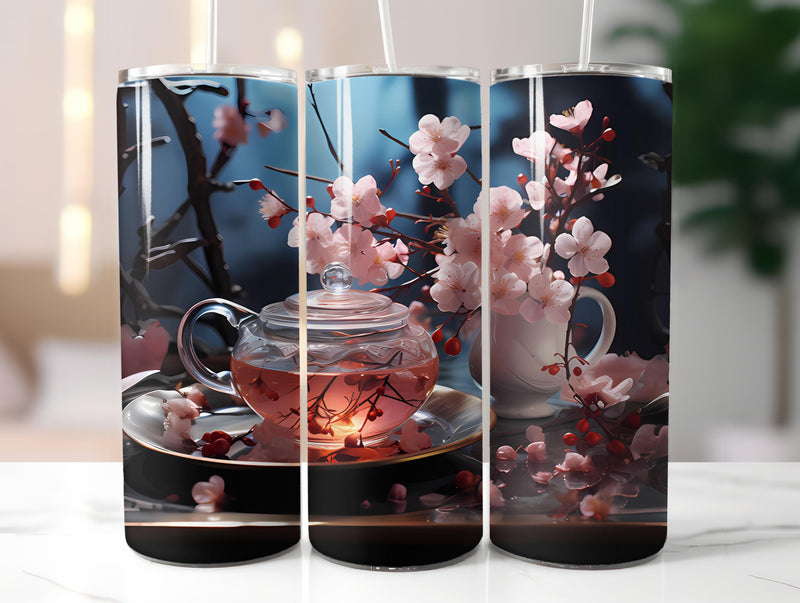 Japandi Spring 2 Tumbler Wrap - CraftNest