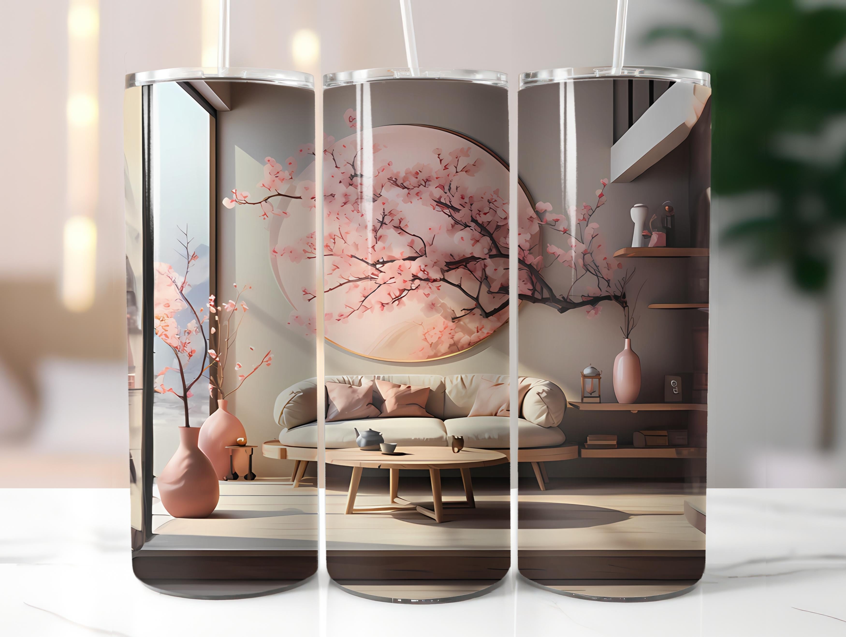 Japandi Spring 1 Tumbler Wrap - CraftNest