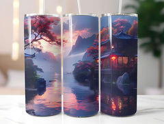 Japandi Summer 4 Tumbler Wrap - CraftNest - Digital Crafting and Art