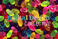 Jellybeans Seamless Digital Paper - CraftNest - Digital Crafting and Art