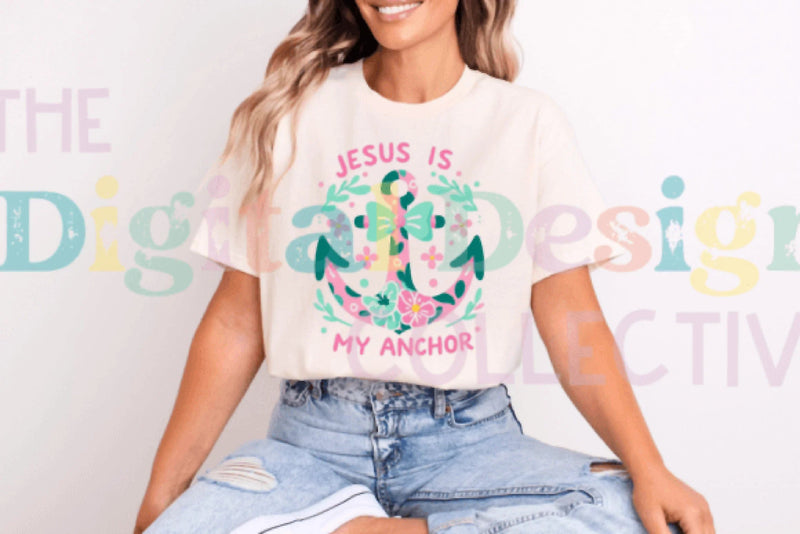 Jesus is My Anchor - CraftNest - Digital Crafting and Art