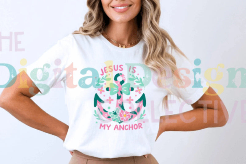Jesus is My Anchor - CraftNest - Digital Crafting and Art