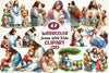 Jesus with Kids Clipart Bundle