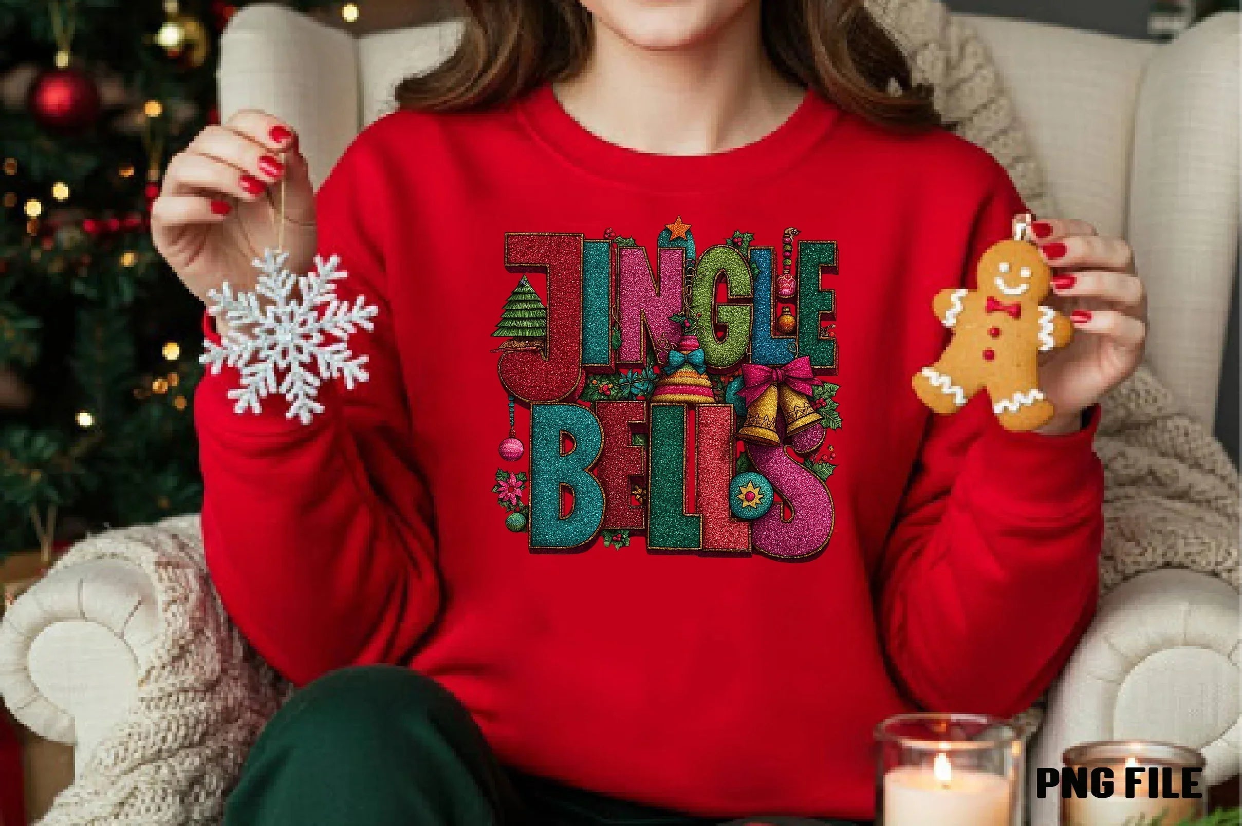 Jingle Bells Christmas Clipart Bundle - CraftNest - Digital Crafting and Art