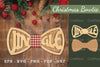 Jingle Laser Cut Bowtie Clipart Bundle