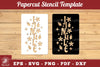 Jingle Papercut Stencil Clipart Bundle