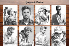 Journalist Coloring Books - CraftNest - Digital Crafting and Art