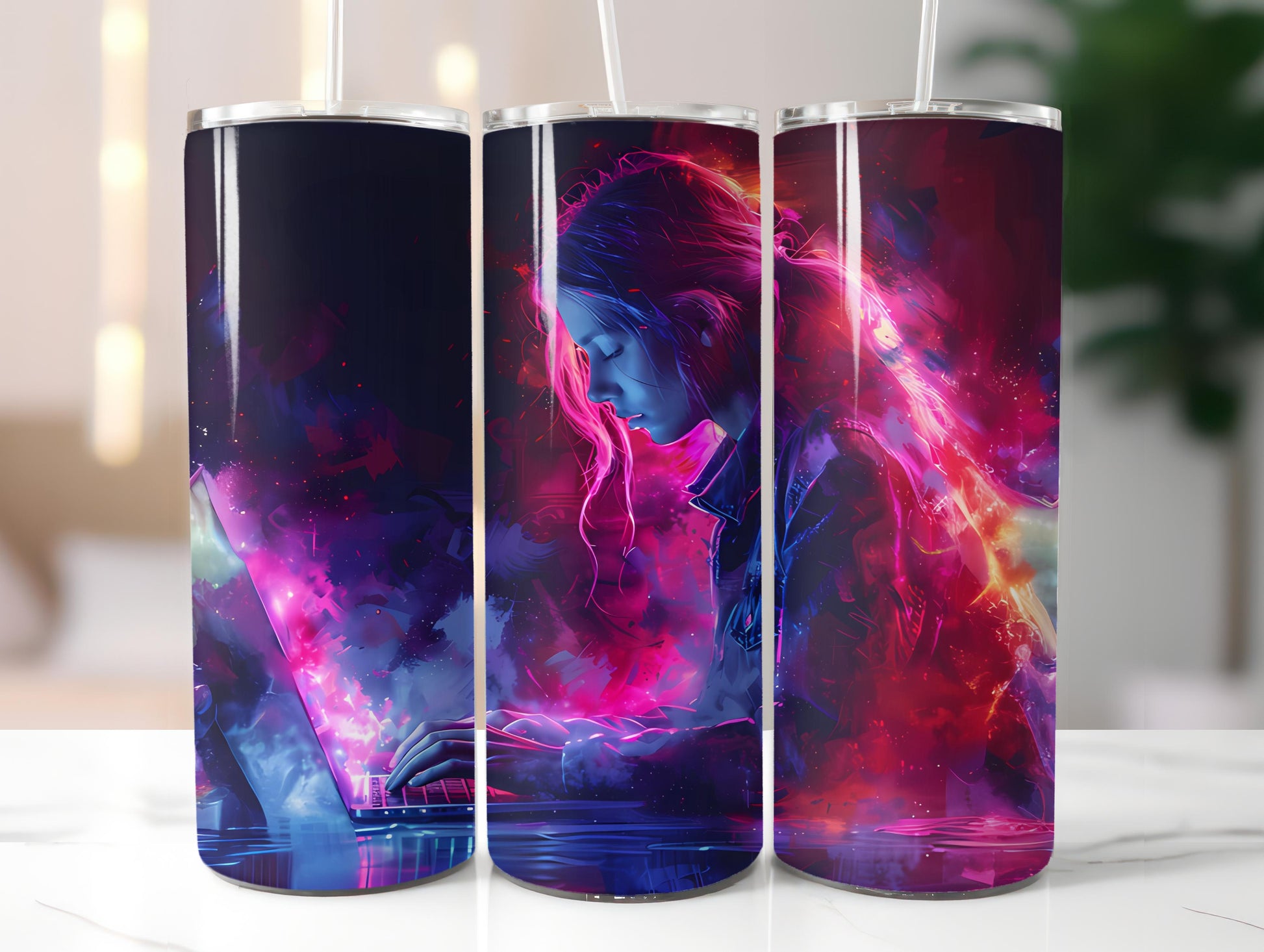 Journalist Profession 4 Tumbler Wrap - CraftNest - Digital Crafting and Art