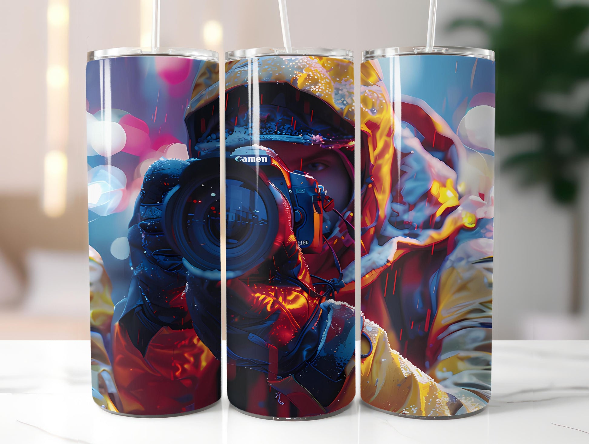 Journalist Profession 3 Tumbler Wrap - CraftNest - Digital Crafting and Art